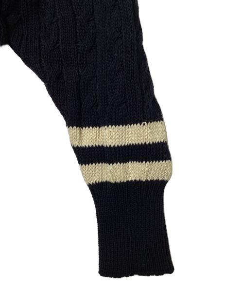 HYKE（ハイク）HYKE (ハイク) チルデンセーター ネイビー サイズ:1の古着・服飾アイテム