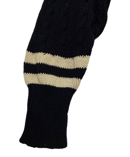 HYKE（ハイク）HYKE (ハイク) チルデンセーター ネイビー サイズ:1の古着・服飾アイテム