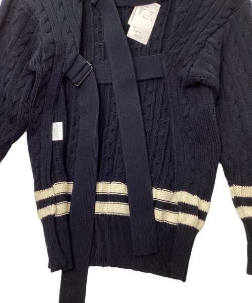 HYKE（ハイク）HYKE (ハイク) チルデンセーター ネイビー サイズ:1の古着・服飾アイテム