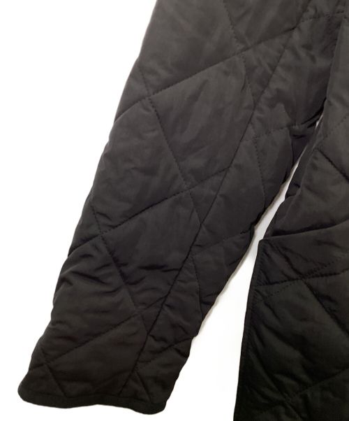 BURBERRY LONDON（バーバリーロンドン）BURBERRY LONDON (バーバリーロンドン) コーデュロイカラーキルティングジャケット ブラック サイズ:Mの古着・服飾アイテム