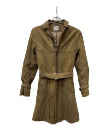 EMMETI（エンメティ）の古着「スエードコート」｜ブラウン