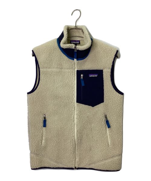 Patagonia（パタゴニア）Patagonia (パタゴニア) レトロX ベージュ×ネイビー サイズ:Sの古着・服飾アイテム
