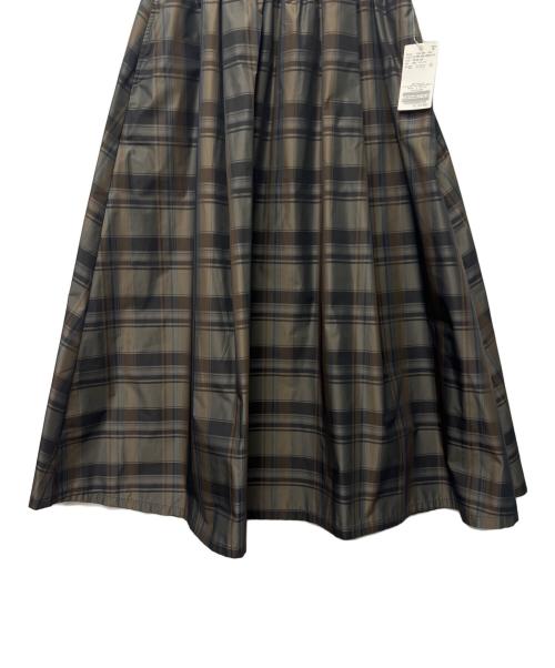 JOURNAL STANDARD（ジャーナルスタンダード）JOURNAL STANDARD (ジャーナルスタンダード) メモリーチェックスカート ベージュ×ブラウン サイズ:36の古着・服飾アイテム