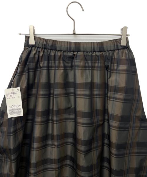 JOURNAL STANDARD（ジャーナルスタンダード）JOURNAL STANDARD (ジャーナルスタンダード) メモリーチェックスカート ベージュ×ブラウン サイズ:36の古着・服飾アイテム