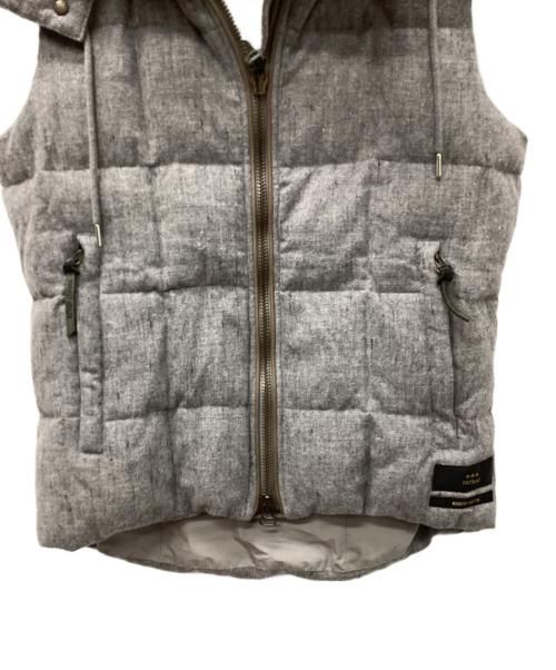 TATRAS（タトラス）TATRAS (タトラス) ファー付ダウンベスト グレー サイズ:01の古着・服飾アイテム