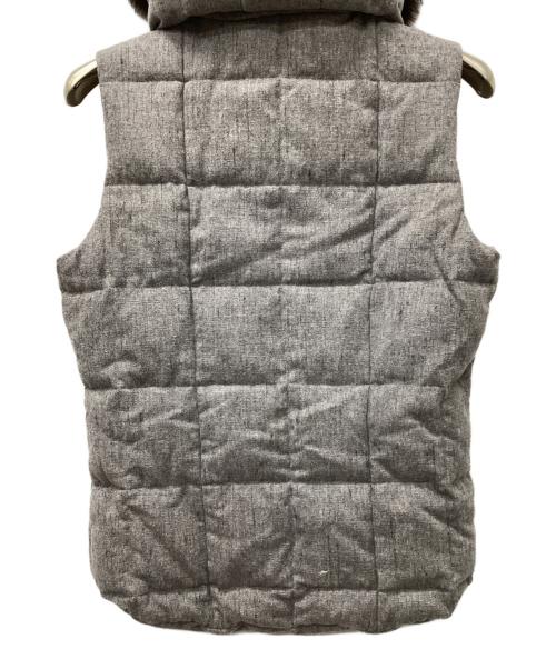 TATRAS（タトラス）TATRAS (タトラス) ファー付ダウンベスト グレー サイズ:01の古着・服飾アイテム
