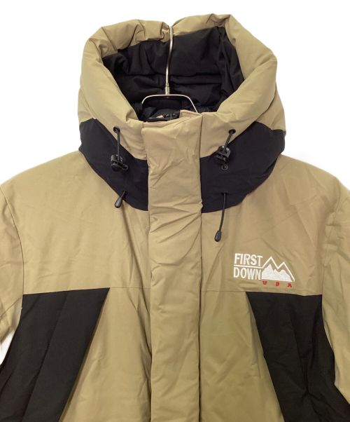 FIRST DOWN（ファーストダウン）FIRST DOWN (ファーストダウン) FREAK'S STORE (フリークスストア) ダウンジャケット ベージュ サイズ:Mの古着・服飾アイテム