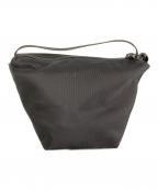 Herve Chapelierエルベシャプリエ）の古着「舟形ショルダーバッグ」｜ブラック