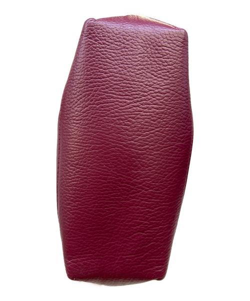 YOUNG & OLSEN The DRYGOODS STORE（ヤングアンドオルセン ザ ドライグッズストア）YOUNG & OLSEN The DRYGOODS STORE (ヤングアンドオルセン ザ ドライグッズストア) 2WAYショルダーバッグ ボルドーの古着・服飾アイテム