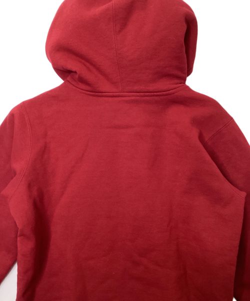 SUPREME（シュプリーム）Supreme (シュプリーム) スモールボックスロゴジップアップパーカー レッド サイズ:Sの古着・服飾アイテム