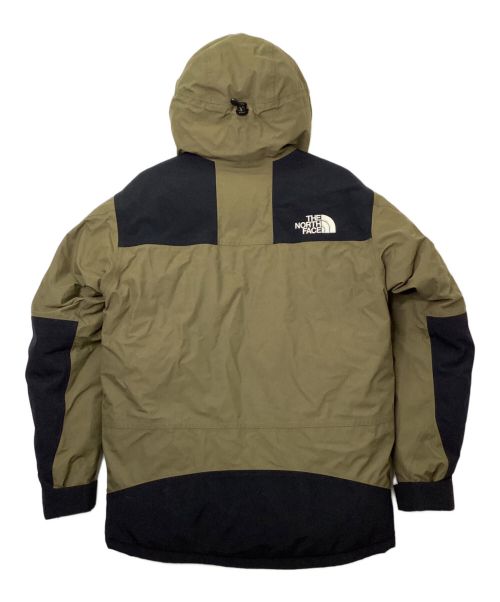 THE NORTH FACE（ザ ノース フェイス）THE NORTH FACE (ザ ノース フェイス) マウンテンダウンジャケット カーキ×ブラック サイズ:Lの古着・服飾アイテム