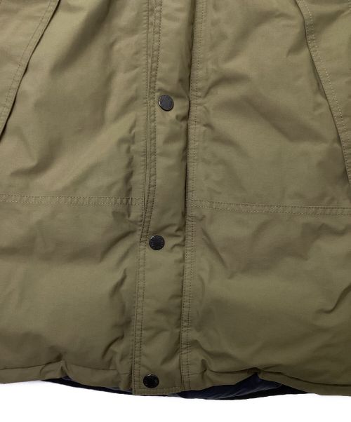 THE NORTH FACE（ザ ノース フェイス）THE NORTH FACE (ザ ノース フェイス) マウンテンダウンジャケット カーキ×ブラック サイズ:Lの古着・服飾アイテム