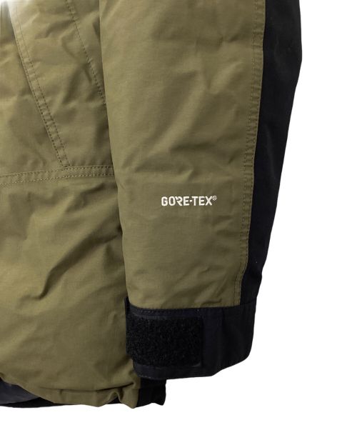 THE NORTH FACE（ザ ノース フェイス）THE NORTH FACE (ザ ノース フェイス) マウンテンダウンジャケット カーキ×ブラック サイズ:Lの古着・服飾アイテム