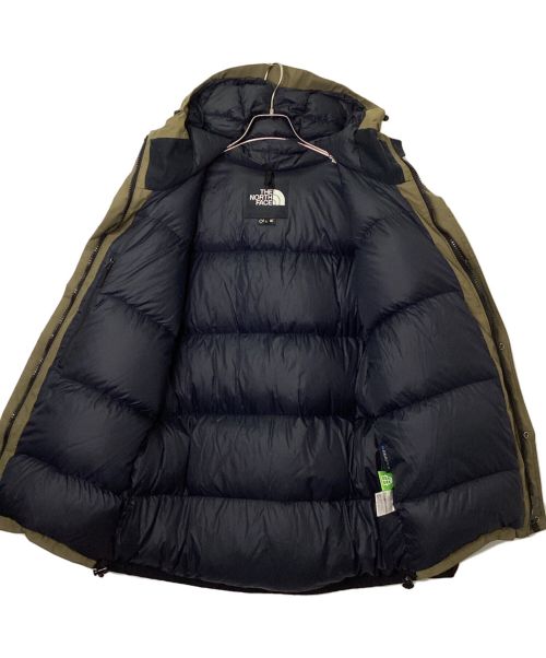 THE NORTH FACE（ザ ノース フェイス）THE NORTH FACE (ザ ノース フェイス) マウンテンダウンジャケット カーキ×ブラック サイズ:Lの古着・服飾アイテム