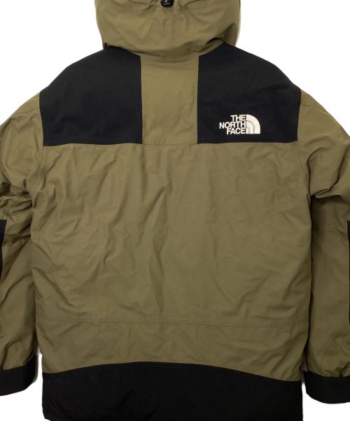 THE NORTH FACE（ザ ノース フェイス）THE NORTH FACE (ザ ノース フェイス) マウンテンダウンジャケット カーキ×ブラック サイズ:Lの古着・服飾アイテム