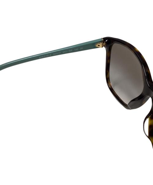 PRADA（プラダ）PRADA (プラダ) サングラス グリーン×ブラウンの古着・服飾アイテム