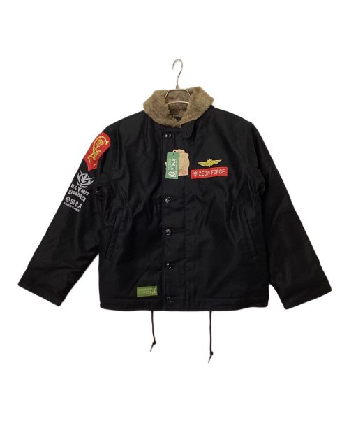 STRICT-G（ストラクトジー）STRICT-G (ストリクトジー) N-1デッキジャケット ブラック サイズ:36 未使用品の古着・服飾アイテム