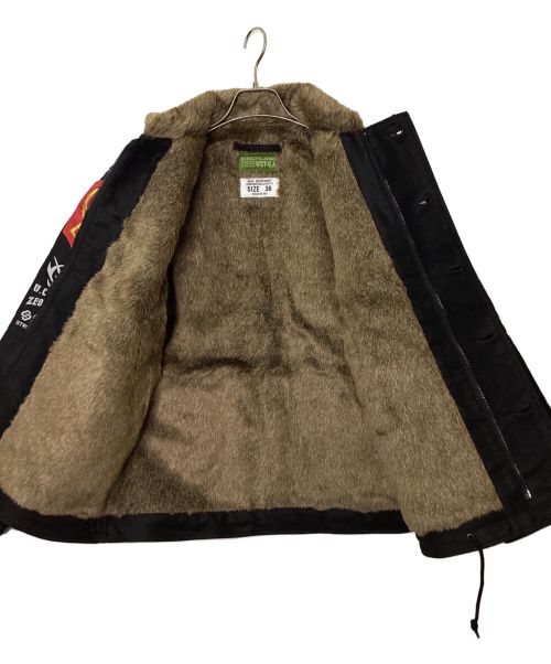 STRICT-G（ストラクトジー）STRICT-G (ストリクトジー) N-1デッキジャケット ブラック サイズ:36 未使用品の古着・服飾アイテム