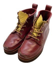 YUKETEN（ユケテン）の古着「MAINE GUIDE 5 EYE DB BOOTS」｜レッド