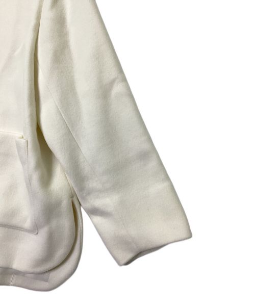 E by eclat（イーバイエクラ）E By Eclat (イーバイエクラ) ノーカラーショートコート ベージュ サイズ:40の古着・服飾アイテム