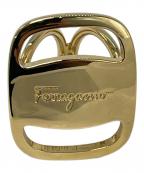 Salvatore Ferragamoサルヴァトーレ フェラガモ）の古着「スカーフリング」｜ゴールド