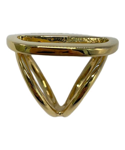 Salvatore Ferragamo（サルヴァトーレ フェラガモ）Salvatore Ferragamo (サルヴァトーレ フェラガモ) スカーフリング ゴールド サイズ:-の古着・服飾アイテム