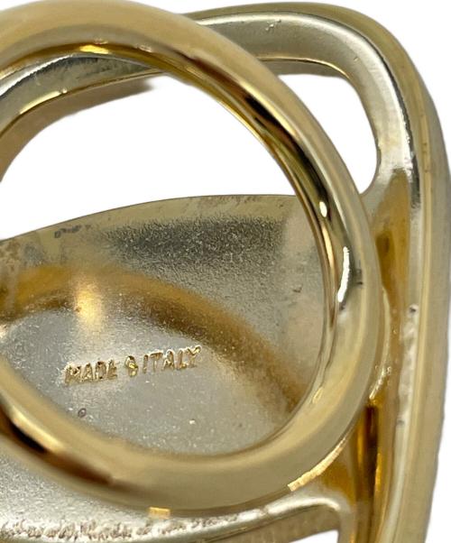 Salvatore Ferragamo（サルヴァトーレ フェラガモ）Salvatore Ferragamo (サルヴァトーレ フェラガモ) スカーフリング ゴールド サイズ:-の古着・服飾アイテム