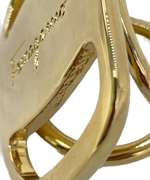 Salvatore Ferragamo（サルヴァトーレ フェラガモ）Salvatore Ferragamo (サルヴァトーレ フェラガモ) スカーフリング ゴールド サイズ:-の古着・服飾アイテム