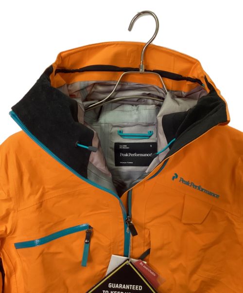 Peak Performance（ピーク・パフォーマンス）Peak Performance (ピーク・パフォーマンス) マウンテンパーカー オレンジ サイズ:Sの古着・服飾アイテム