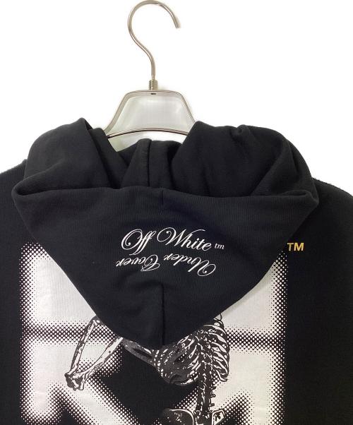 OFFWHITE（オフホワイト）OFFWHITE (オフホワイト) UNDERCOVER (アンダーカバー) ジップパーカー ブラック サイズ:Mの古着・服飾アイテム