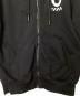 中古・古着 OFFWHITE (オフホワイト) UNDERCOVER (アンダーカバー) ジップパーカー ブラック サイズ:M：8000円