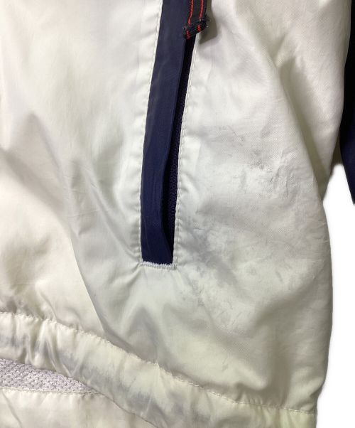 POLO SPORT（ポロスポーツ）POLO SPORT (ポロスポーツ) ナイロンジャケット ホワイト×ネイビー サイズ:Mの古着・服飾アイテム