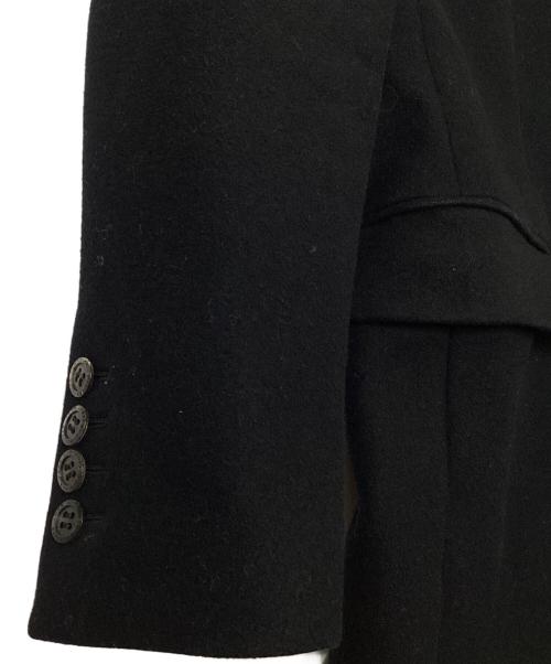 JOHN LAWRENCE SULLIVAN（ジョン ローレンス サリバン）JOHN LAWRENCE SULLIVAN (ジョン ローレンス サリバン) チェスターコート ブラック サイズ:36の古着・服飾アイテム