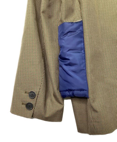 KOLOR（カラー）KOLOR (カラー) 23AWダブルブレストギミックジャケット グレー×ネイビー サイズ:2の古着・服飾アイテム