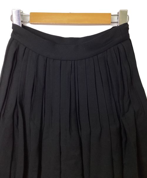 CHANEL（シャネル）CHANEL (シャネル) プリーツスカート ブラック サイズ:34の古着・服飾アイテム