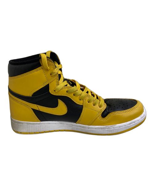 NIKE（ナイキ）NIKE (ナイキ) ハイカットスニーカー イエロー×ブラック サイズ:27.5㎝の古着・服飾アイテム