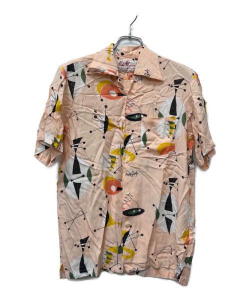 Aloha Blossom（アロハブロッサム）Aloha Blossom (アロハブロッサム) アロハシャツ ピンク サイズ:３８の古着・服飾アイテム