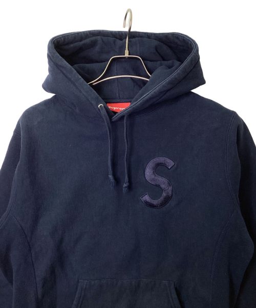 SUPREME（シュプリーム）Supreme (シュプリーム) プルオーバーパーカー ネイビー サイズ:Mの古着・服飾アイテム