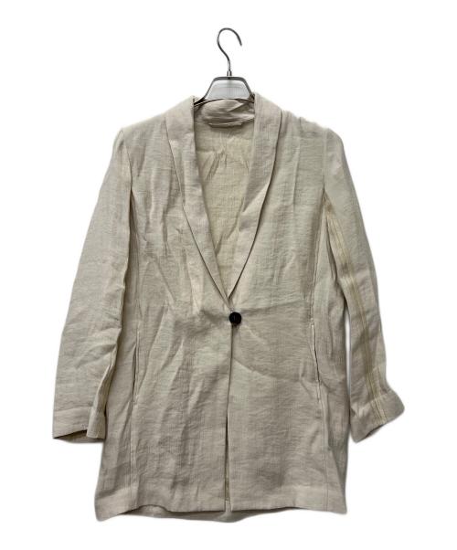 styling/（スタイリング）styling/ (スタイリング) テーラードジャケット アイボリーの古着・服飾アイテム