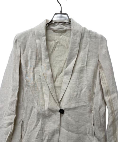 styling/（スタイリング）styling/ (スタイリング) テーラードジャケット アイボリーの古着・服飾アイテム