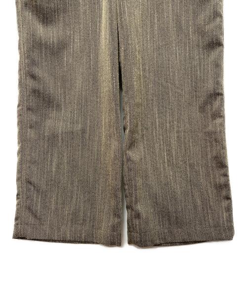 TODAYFUL（トゥデイフル）TODAYFUL (トゥデイフル) ヘリンボーンシャツコンビネゾン ベージュ サイズ:36の古着・服飾アイテム