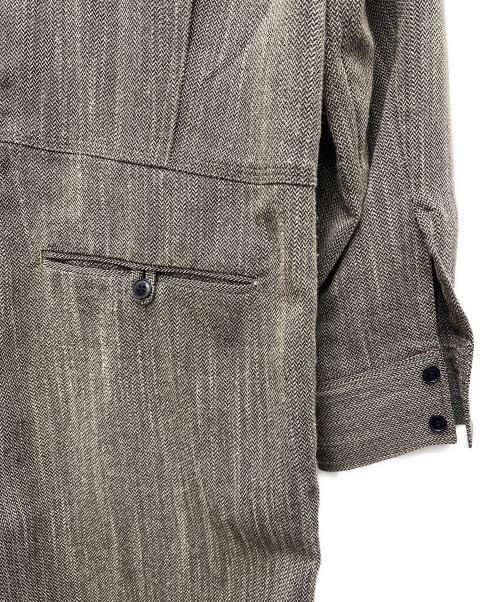 TODAYFUL（トゥデイフル）TODAYFUL (トゥデイフル) ヘリンボーンシャツコンビネゾン ベージュ サイズ:36の古着・服飾アイテム