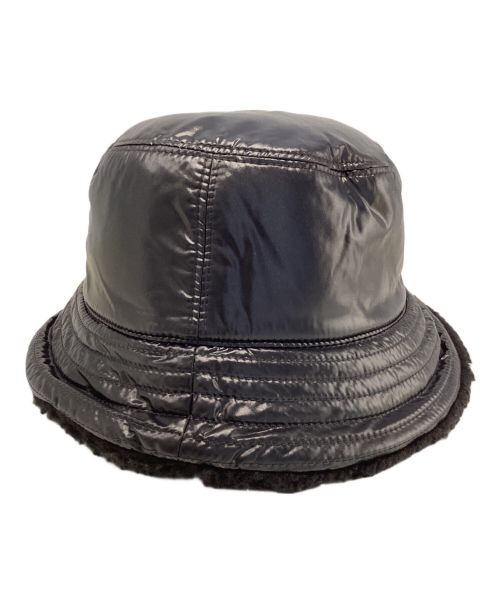 MONCLER（モンクレール）MONCLER (モンクレール) バケットハット ブラック サイズ:Mの古着・服飾アイテム