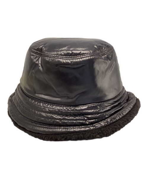MONCLER（モンクレール）MONCLER (モンクレール) バケットハット ブラック サイズ:Mの古着・服飾アイテム