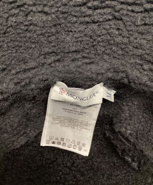 MONCLER（モンクレール）MONCLER (モンクレール) バケットハット ブラック サイズ:Mの古着・服飾アイテム