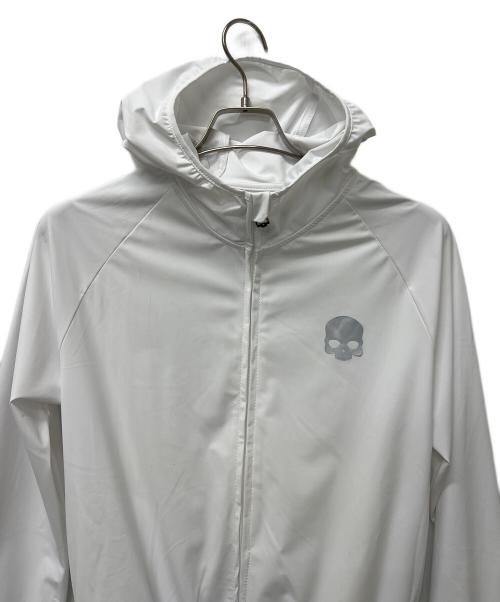 HYDROGEN（ハイドロゲン）HYDROGEN (ハイドロゲン) ナイロンジャケット ホワイト サイズ:Sの古着・服飾アイテム