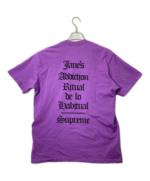 SUPREME（シュプリーム）Supreme (シュプリーム) 半袖Tシャツ パープル サイズ:Mの古着・服飾アイテム