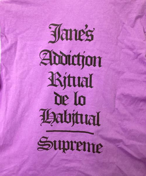 SUPREME（シュプリーム）Supreme (シュプリーム) 半袖Tシャツ パープル サイズ:Mの古着・服飾アイテム