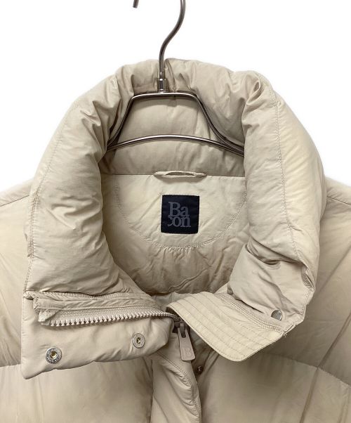Spick and Span（スピック＆スパン）Spick and Span (スピックアンドスパン) BACON (ベーコン) ダウンジャケット ベージュ サイズ:XSの古着・服飾アイテム