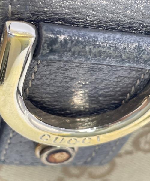 GUCCI（グッチ）GUCCI (グッチ) 財布 ブラウン×ゴールドの古着・服飾アイテム